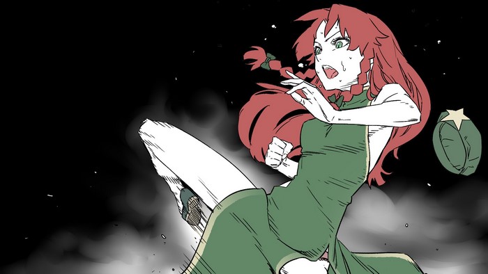 Hong Meiling from Touhou