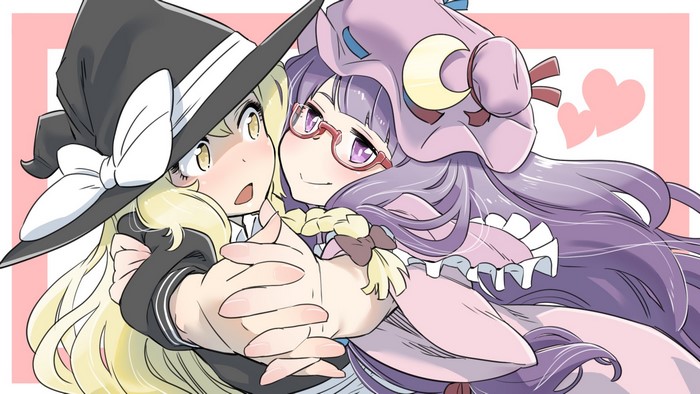 Marisa Kirisame and Alice Margatroid from Touhou