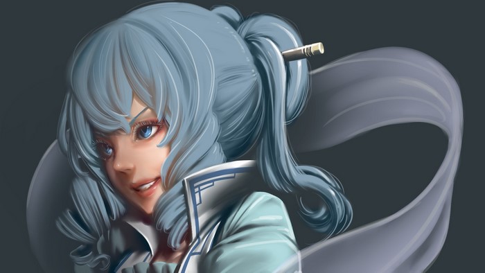 Kaku Seiga from Touhou