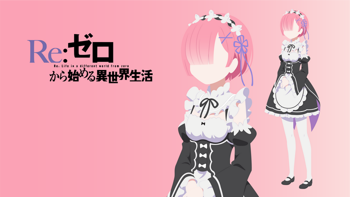 Ram from Re:Zero Kara Hajimeru Isekai Seikatsu
