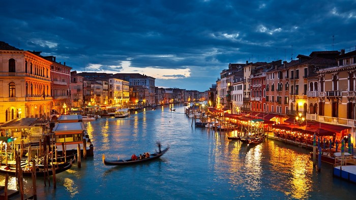Venice Grand Canal at Dusk