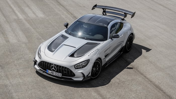 4K Mercedes-AMG GT R Pro supercar on asphalt