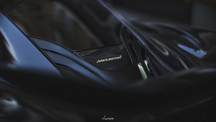 McLaren P1 Carbon Fiber Emblem