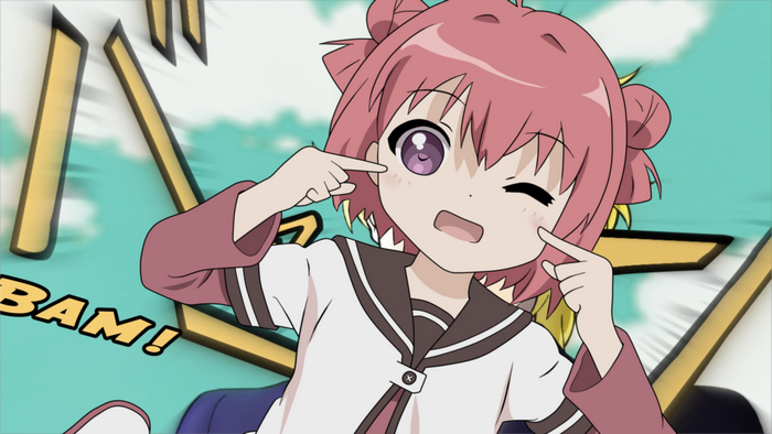 Akari Akaza from Yuru Yuri