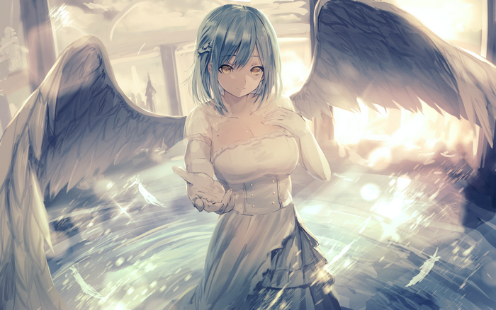 Misaki Nonaka Angel with Wings