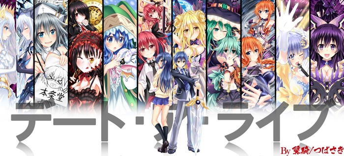 4K Date A Live Characters Montage