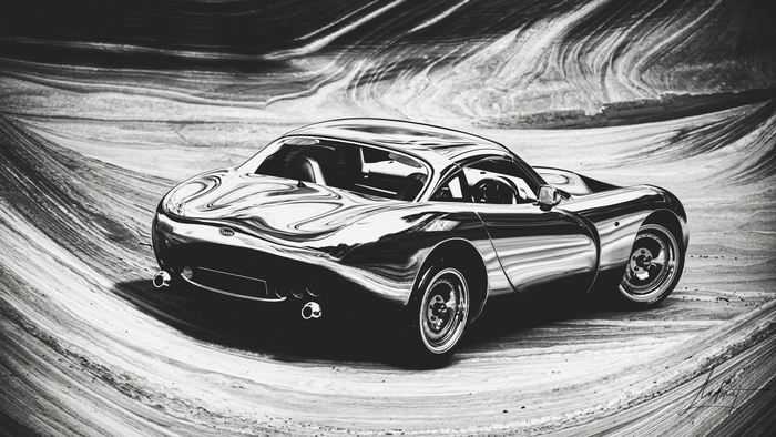 4K Chrome TVR from Gran Turismo Sport Artwork