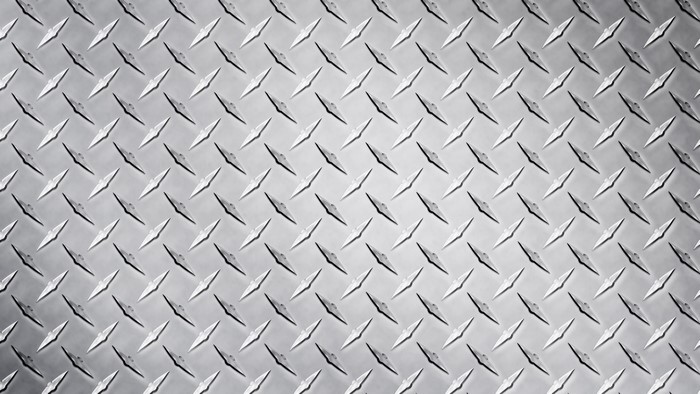 Diamond plate pattern