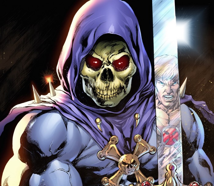 Skeletor and He-Man from Masters of the Universe