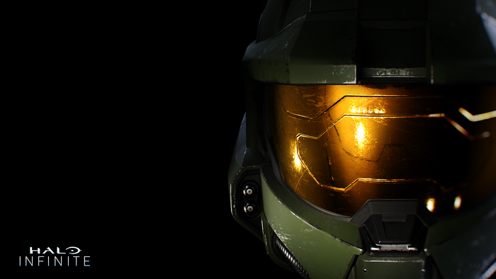 Master Chief helmet from Halo Infinite