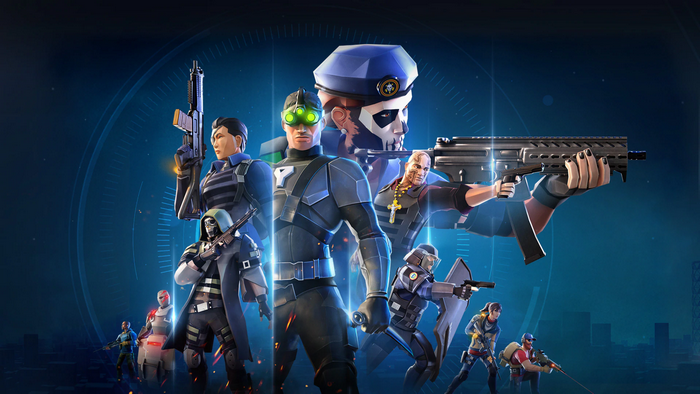 Rainbow Six Siege characters with tactical gear and weapons