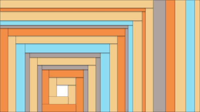Geometric stripes in pastel colors