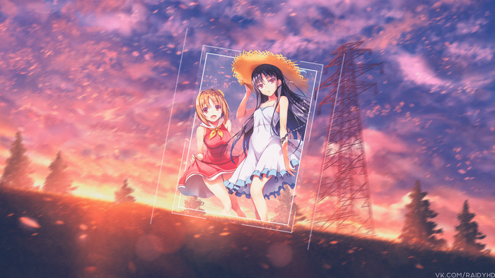 4K anime girls from Kiznaiver and Youkoso Jitsuryoku Shijou Shugi no Kyoushitsu e