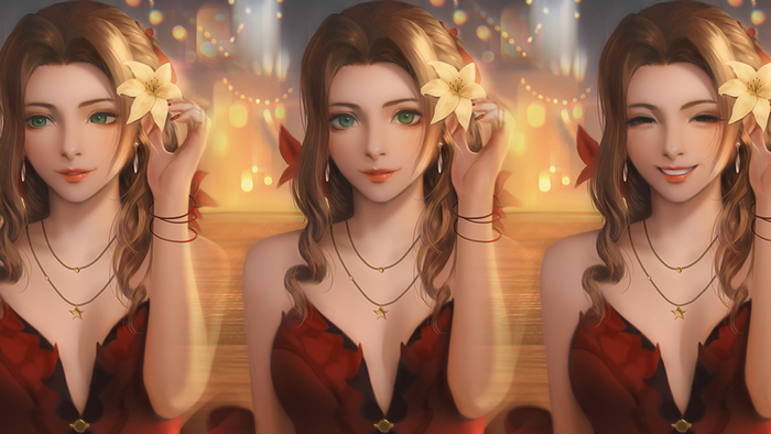 Aerith Gainsborough from Final Fantasy VII