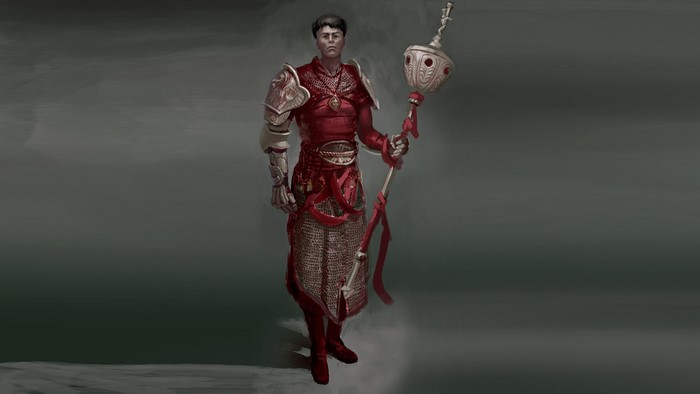 Esdras from Blasphemous