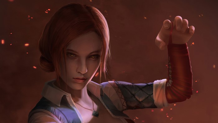 4K Triss Merigold from The Witcher 3: Wild Hunt