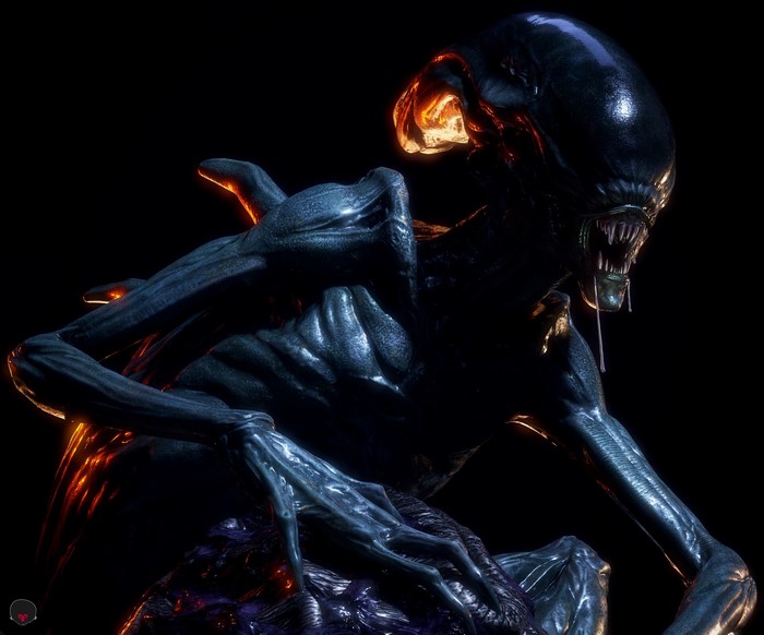 Xenomorph creature from the Alien franchise