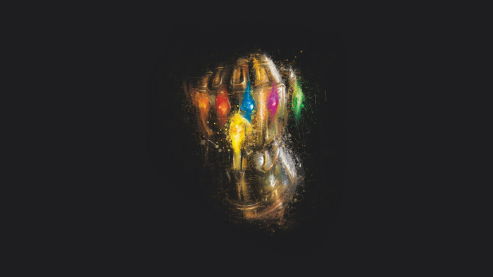 4K Thanos's Infinity Gauntlet