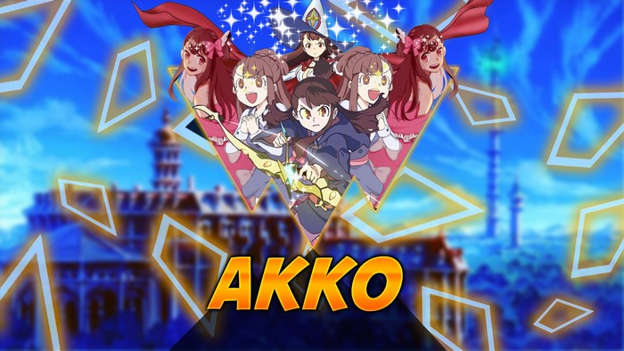 Akko and friends from Little Witch Academia