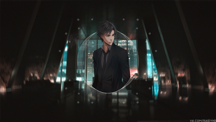 Kiritsugu Emiya from Fate/Zero in a suit