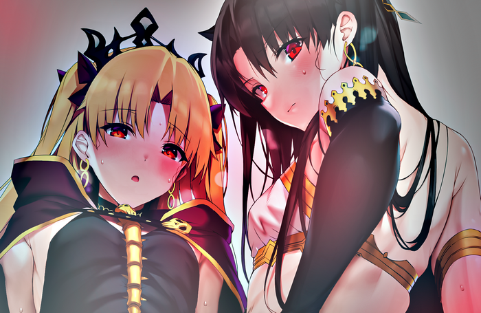 Ishtar and Ereshkigal from Fate Grand Order