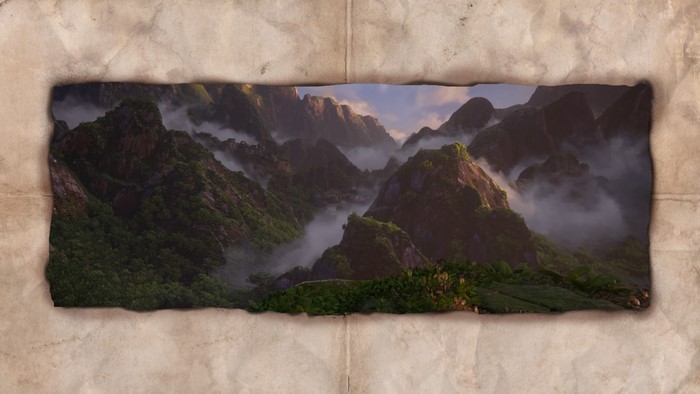 4K Uncharted 4: A Thief's End Mountain Landscape