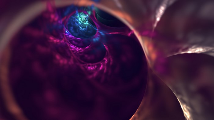 4K Colorful 3D Abstract Fractal