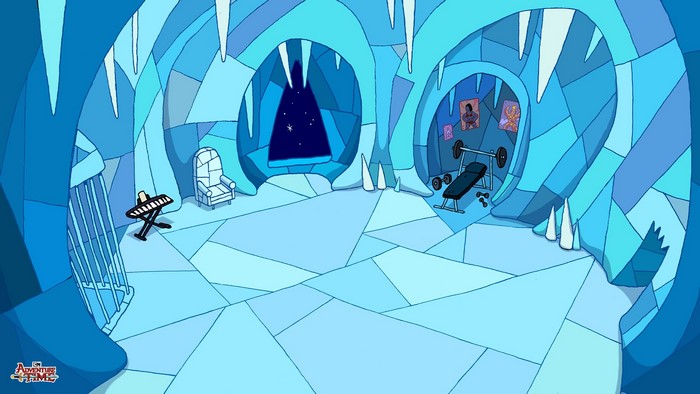 Ice Kingdom interior with furniture and workout equipment