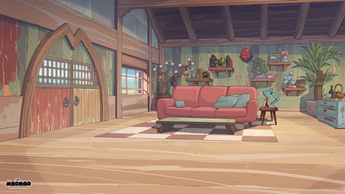 Mao Mao: Heroes of Pure Heart interior scene