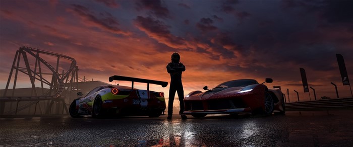 4K Forza Motorsport Ferrari Racing