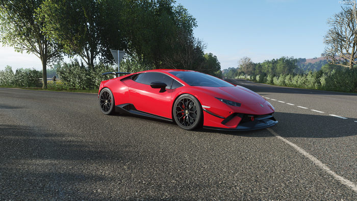 Lamborghini Huracán LP610-4 on Scenic Road