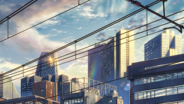 Tokyo, anime, Makoto Shinkai, The Garden of Words, HD Wallpaper | Rare ...