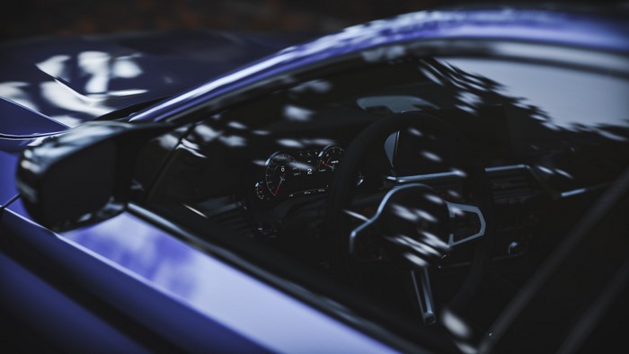 BMW M5 F90 interior in Forza Horizon 4