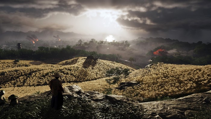 Ghost of Tsushima video game samurai