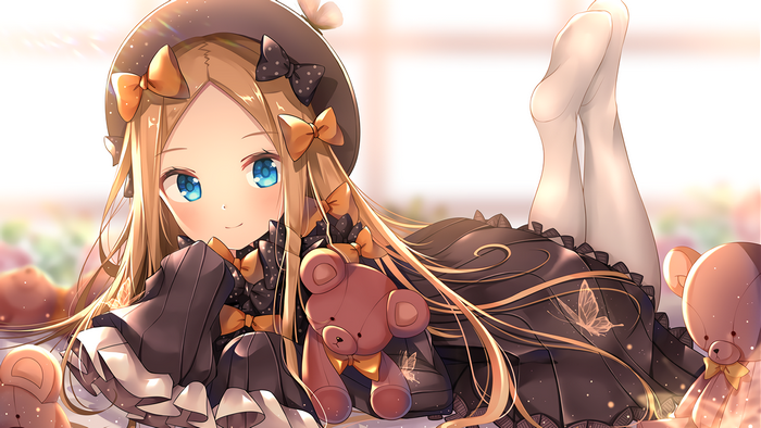 Abigail Williams from Fate/Grand Order with teddy bears