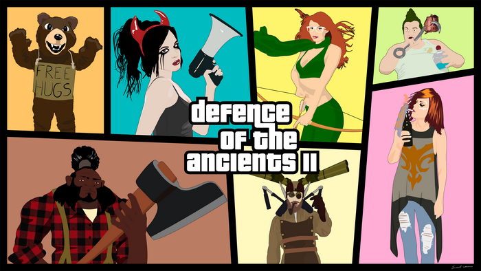 Defense of the Ancients 2 collage
