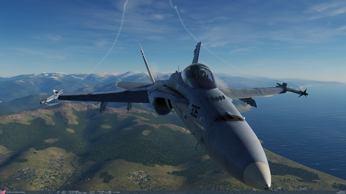4K McDonnell Douglas F/A-18 Hornet in Digital Combat Simulator