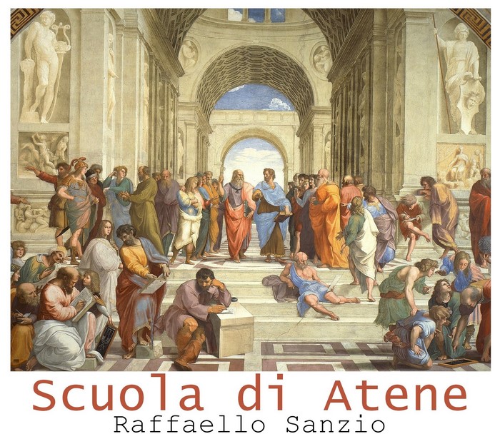 The School of Athens by Raffaello Sanzio