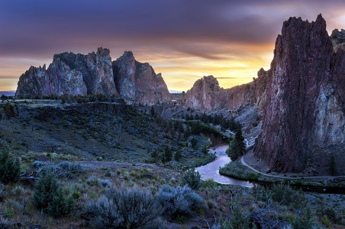 Smith Rock State Park, Oregon, USA