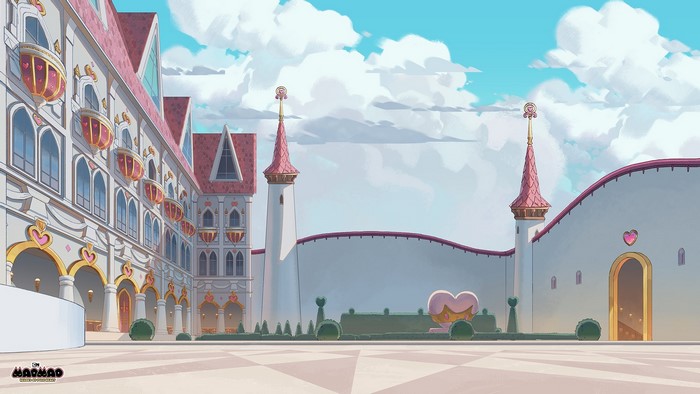Mao Mao: Heroes of Pure Heart castle exterior