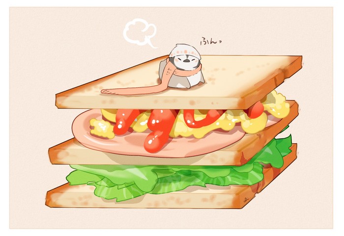 Penguin on a Sandwich