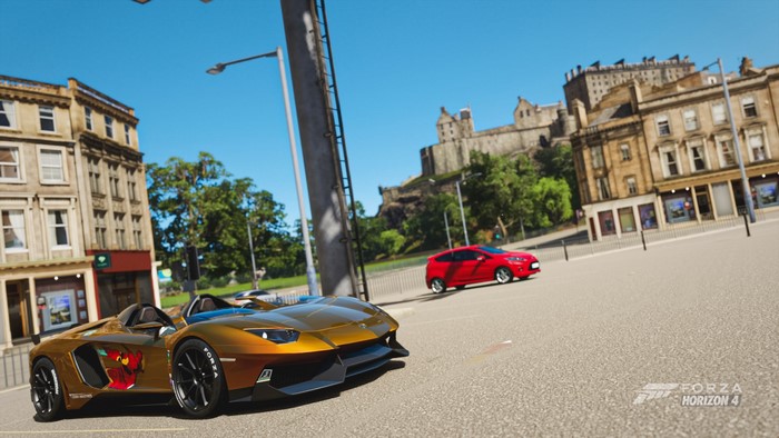 Lamborghini Aventador J in Forza Horizon 4