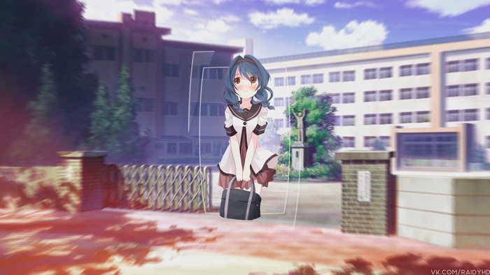 4K Furutani Himawari from Yuru Yuri