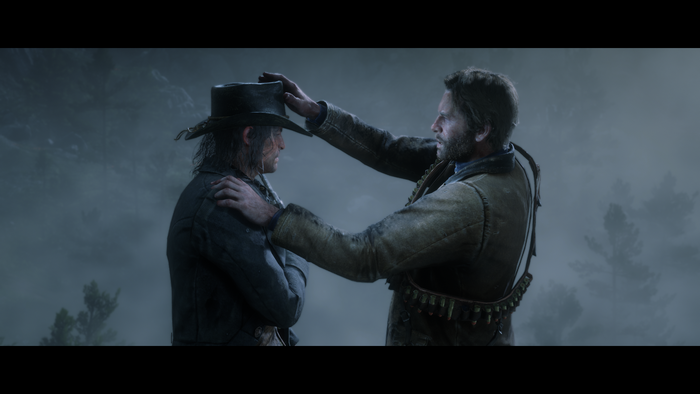 John Marston and Arthur Morgan in Red Dead Redemption 2