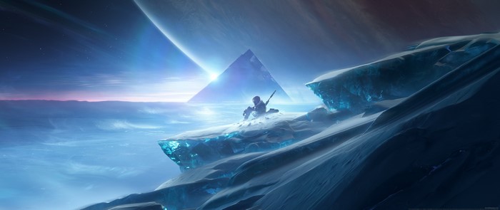 4K Destiny 2 Ice Planet Pyramid