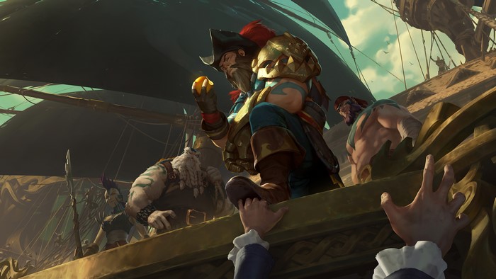 Gangplank from Legends of Runeterra