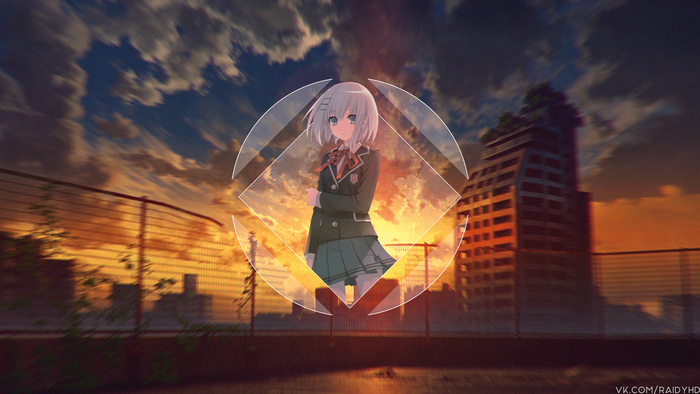 4K Tobiichi Origami from Date A Live