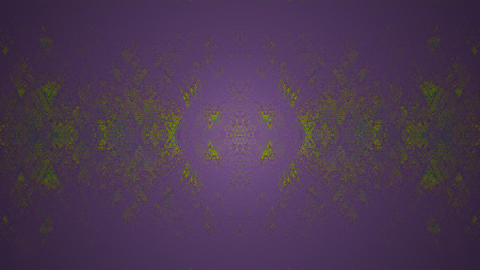 Abstract fractal pattern with purple and green colors