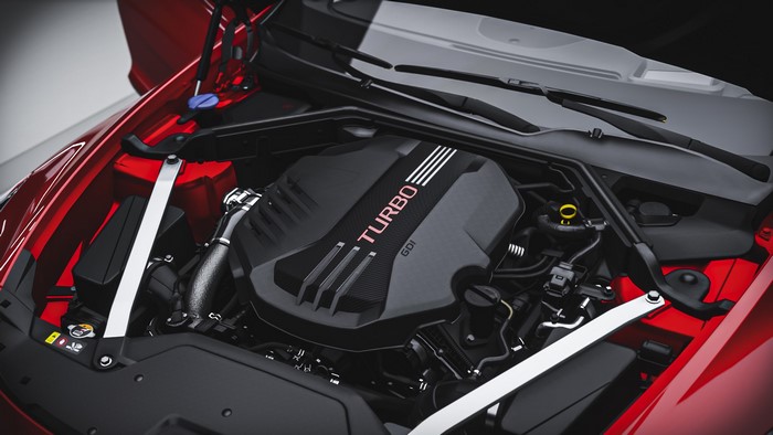 Kia Stinger GT engine from Forza Horizon 4