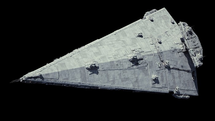 4K Star Wars Star Destroyer render
